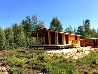 Haus nach individuellem Entwurf, Gartengemeinschaft SNT „Rodnitschkowoe“: fertiges Gebäude