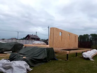 Haus 188 m² nach individuellem Projekt, Dorf Ivanovskoe: Wandmontage