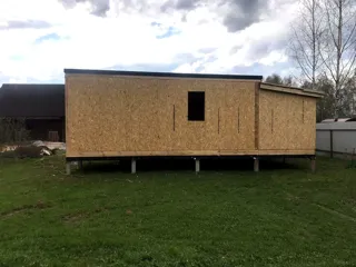 Haus nach individuellem Entwurf, Dorf Vnukovo: fertiges Gebäude