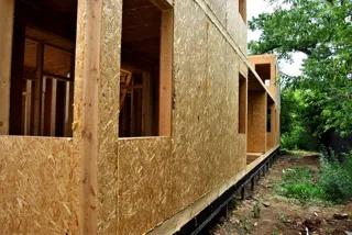Haus nach Projekt „Pegas-2“, Gebiet Moskau: Wandmontage