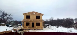 Haus 175 m², individuelles Projekt, Sarov: Obergeschoss und Dachgeschoss