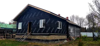 Haus 47 m² nach individuellem Projekt, Dorf Shirokovo: Fertiges Haus
