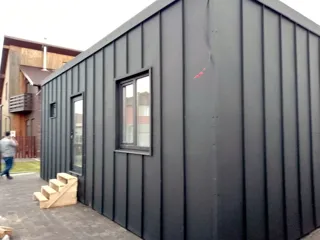40 m² custom-design guest house, Yaroslavl Region: finished building
