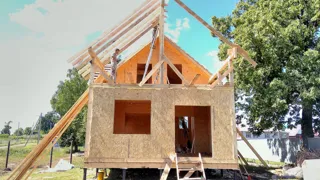 Haus nach Projekt „Sarja“, Kazan: Obergeschoss und Dachgeschoss