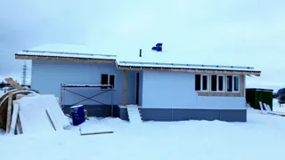 Haus nach individuellem Projekt, Kineshma: Fassadenverkleidung