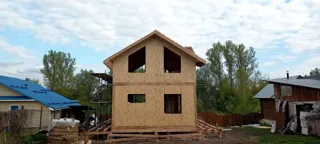 Haus nach Projekt „Dorofejewo“, Gebiet Nischni Nowgorod: Obergeschoss und Dachgeschoss