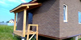 “Slavyanskiy Skit” projesine göre 58 m² ev, Alabukhino köyü