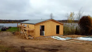 Haus nach Projekt „Barnhouse 76.1“, Dorf Zolotoruche: Dach