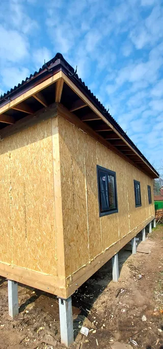 Haus 102 m², Projekt „Randevu - E2.8“, SNT „Sputnik“: fertiges Haus