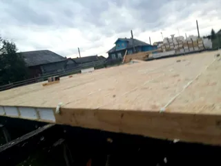 Custom-design house, Arkhangelsk Region: SIP panel floor at elevation 0