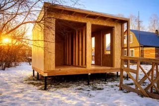 Haus nach Projekt „N4O-36“, Region Kaluga