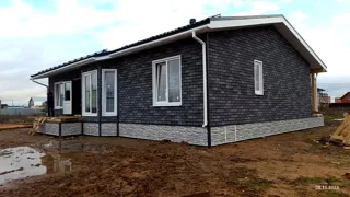 Haus 143 m², Projekt „Wuokatti“, Gebiet Kostroma: fertiges Haus