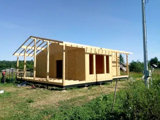 Haus nach individuellem Entwurf, Dorf Fedosovo: Dach