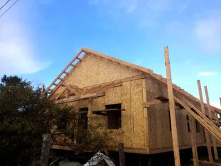 Custom-design house, Arkhangelsk Region: roofing