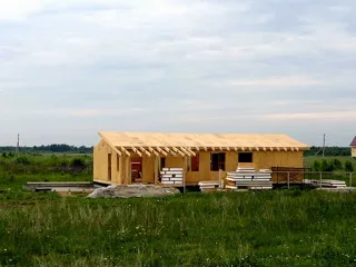 Haus nach Projekt „Gala“, Gebiet Iwanowo: Dach