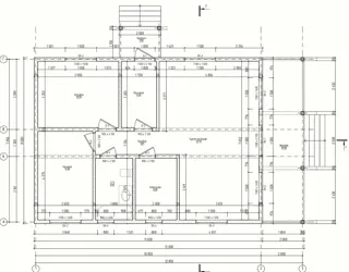 Özel projeye göre 97 m² ev, Ikonnikovo köyü: proje planı