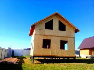 Haus nach Projekt „Amelija“, Dorf Gavshino: Fertiges Haus