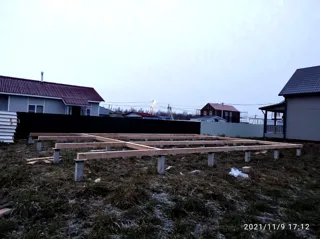 “Barnhouse 76.1” projeli ev, “Grafskaya Slavyanka” konut sitesi: temel ve taban çerçevesi