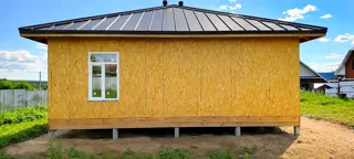129,55 m² house built to a custom design, Kostroma Region: completed house