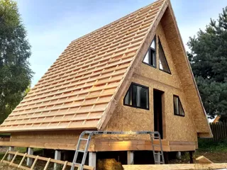 Haus nach individuellem Entwurf, Region Jaroslawl: Dach