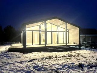 Showroom Barnhouse 76.3 in Kostroma: Fertiges Haus