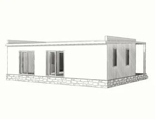 Haus nach Projekt „Mistika - S2.8“, Narofominsk: Projektvisualisierung