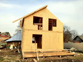 House based on the “Lotos” design, Glubokovo village: second floor and attic