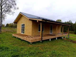 Custom-design house, Ivanovo Region: finished building