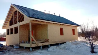 Haus 105 m² nach individuellem Projekt, Dorf Svingino: Fertiges Haus