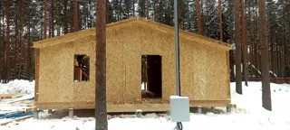 Haus nach individuellem Entwurf, Region Wologda: Dach