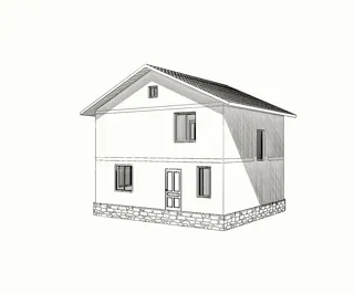 Özel projeli ev, Obninsk: proje görselleştirmesi