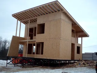 Haus nach Projekt „Otkrytyj“, Gebiet Moskau: Fertiges Haus