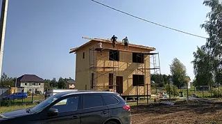 “Slavyanka mini” projesine göre ev, Vladimir: ikinci kat ve çatı katı