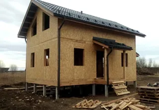 House based on the “Ermak” design, Chkalova settlement