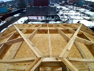 85 m² house built to a custom design, Rybinsk: roofing