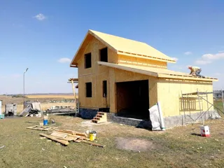 Garage, “Solo + garage” design, Belgorod Region: second floor and attic floor