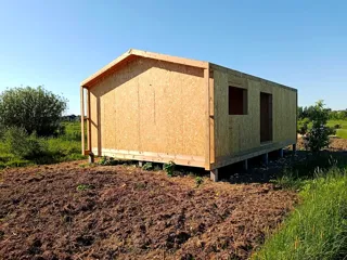 Özel projeye göre 54 m² ev, Zverintsy köyü: tamamlanmış ev