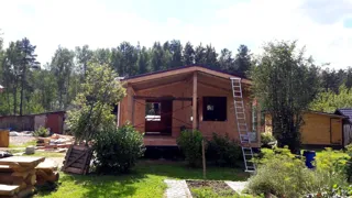 Haus nach individuellem Entwurf, Gartengemeinschaft SNT „Sarja“: Dach