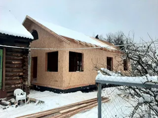 Custom-design house, Kostroma: wall assembly