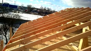 Özel projeli ev, Obninsk: çatı