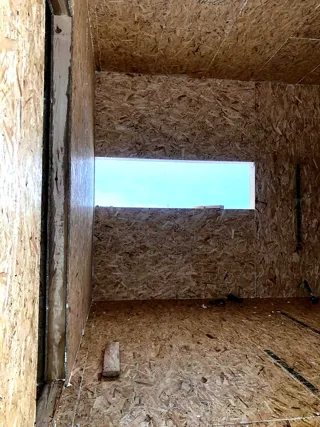 “Ochag” projeli ev, Sokolovo köyü: iç bölme duvarları