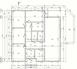Özel projeye göre 149 m² ev, Kostroma: proje planı