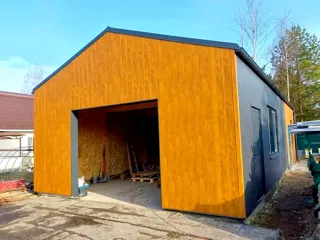 Garage nach individuellem Projekt, Gebiet Moskau