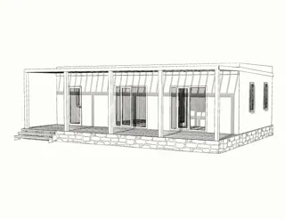Haus nach Projekt „Mistika - S2.8“, Narofominsk: Projektvisualisierung
