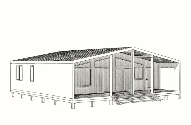 114,77 m² ev, özel proje, “Nadejda-5” SNT