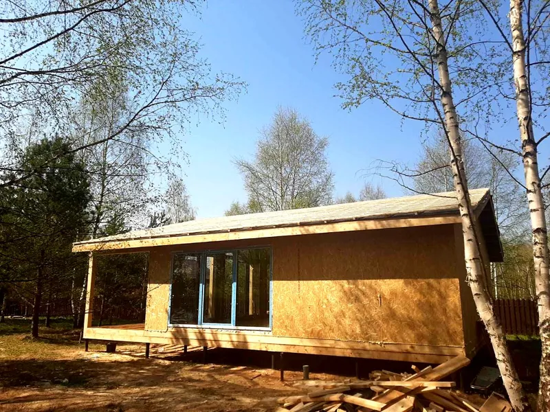 Haus 94,5 m² nach individuellem Projekt, Region Jaroslawl