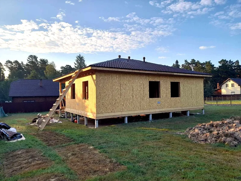 Haus 105 m² nach individuellem Projekt, Dorf Toporok
