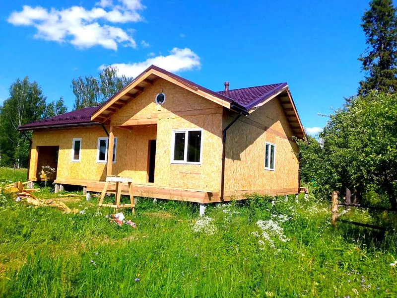 Haus 153,4 m² nach individuellem Projekt, Dorf Vereskunovo