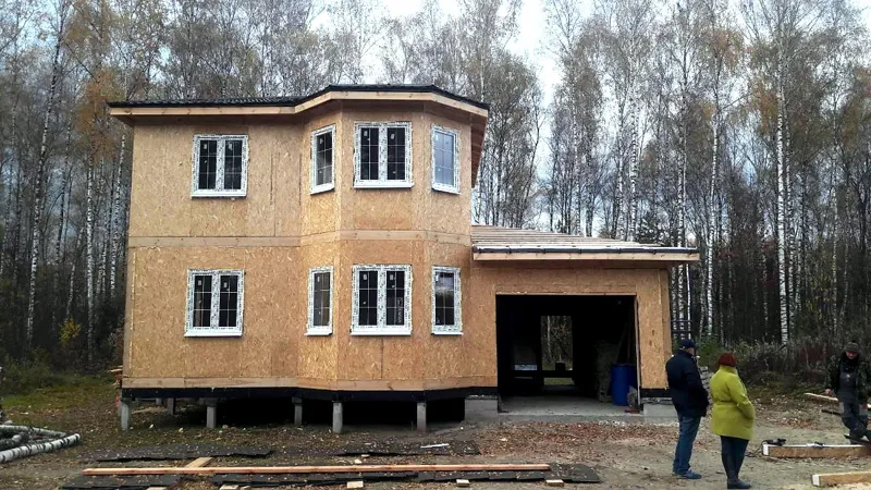 Haus nach individuellem Projekt, Elektrougli