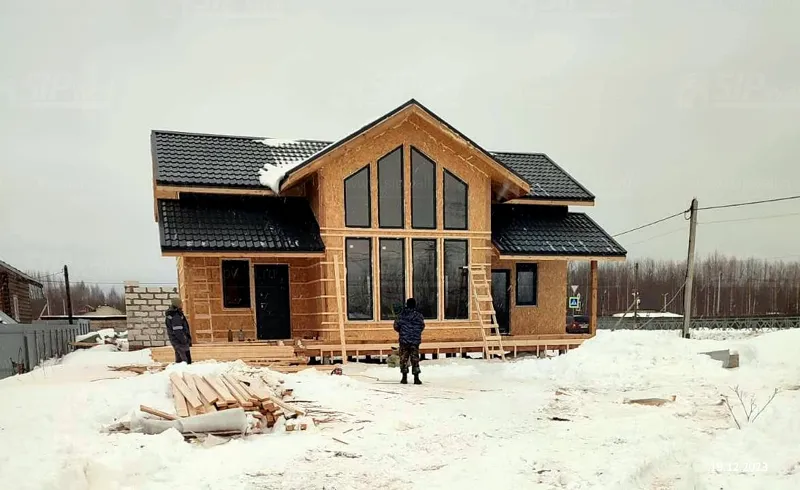 Haus mit 166 m² nach dem Projekt „München“, Vologda